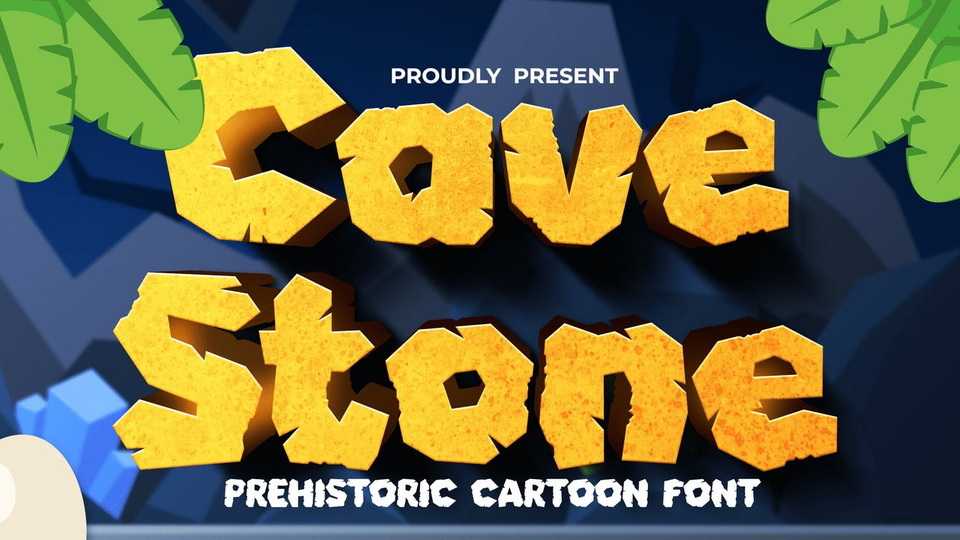 Cave Stone Font › Fontesk