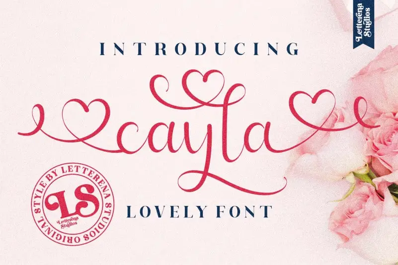 Cayla Calligraphy Font