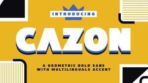 Cazon Font › Fontesk