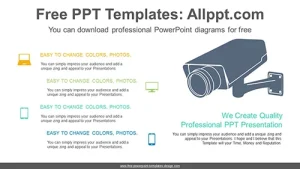 CCTV Control PowerPoint Diagram
