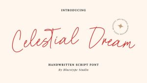 Celestial Dream Font › Fontesk