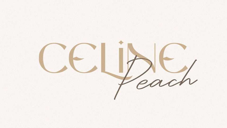 Celine Peach Font Duo › Fontesk
