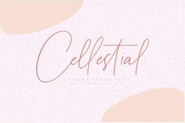 Cellestial Handwritten Font