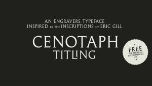 Cenotaph Titling Font › Fontesk