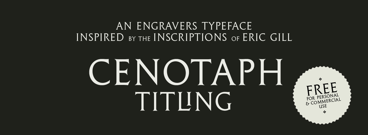 Cenotaph Titling Font