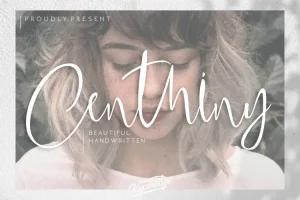 Centhiny Handwritten Font