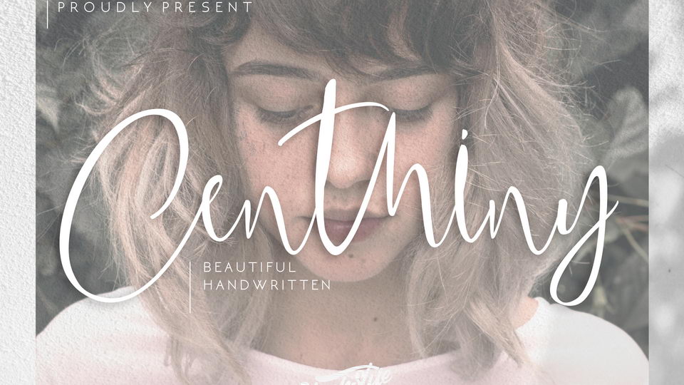 Centhiny Script Font › Fontesk