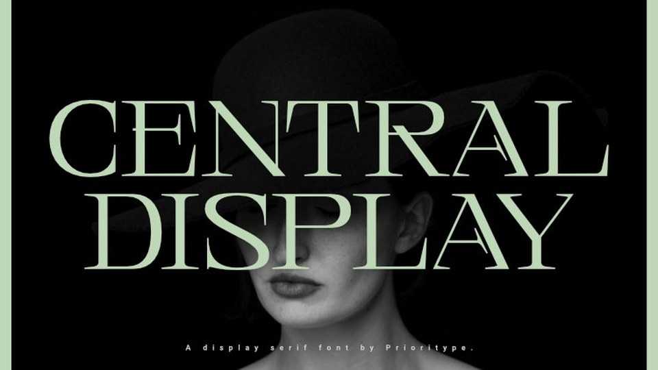 Central Display Font › Fontesk
