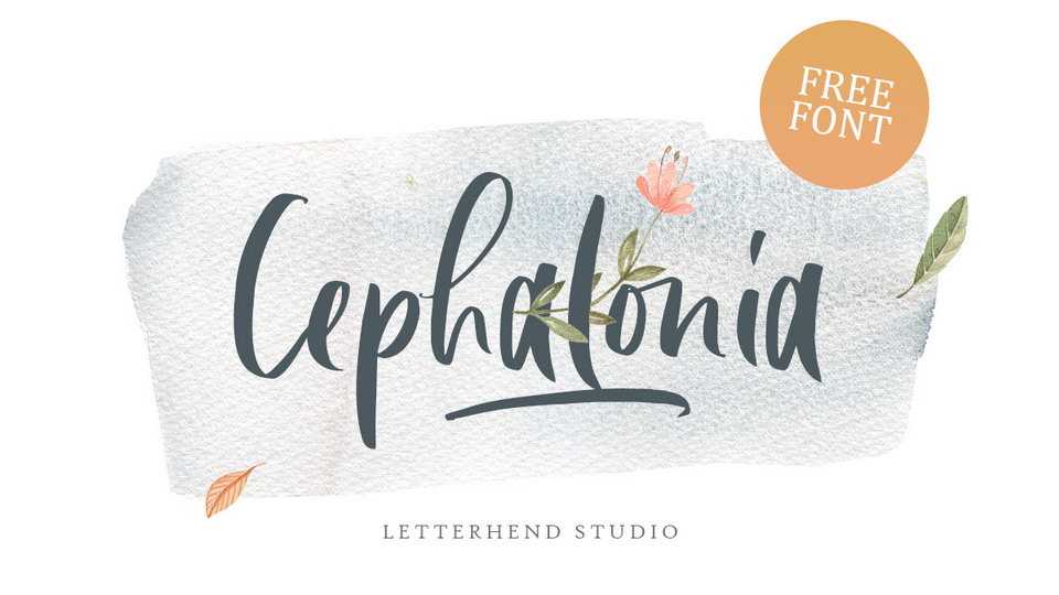 Cephalonia Script Font › Fontesk