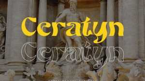 Ceratyn Font › Fontesk