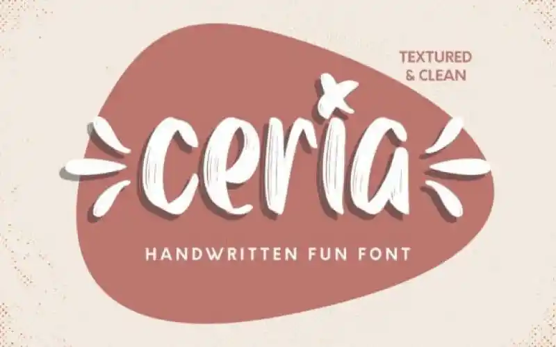 Ceria Script Font
