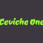 Ceviche One Font