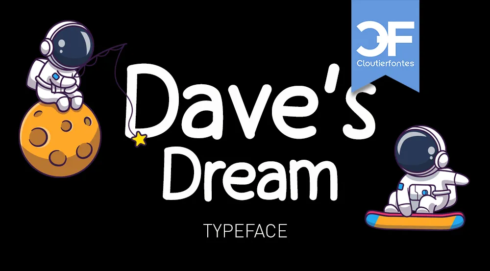 CF Dave’s Dream Font