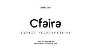 Cfaira Font › Fontesk