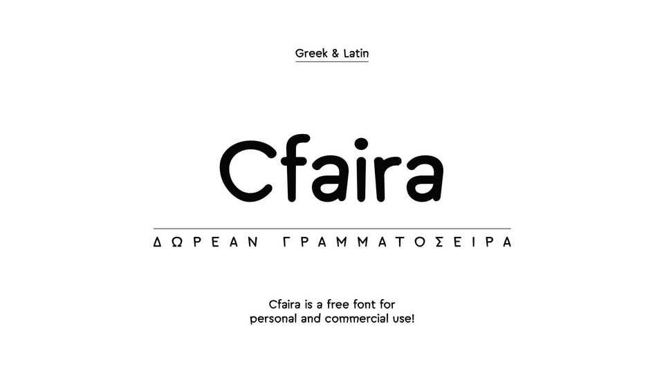 Cfaira Font › Fontesk