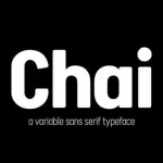 Chai Sans Serif Font