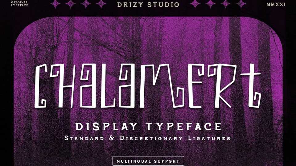 Chalamert Font › Fontesk