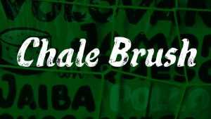 Chale Brush Font › Fontesk