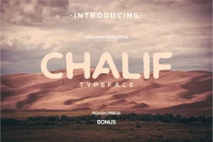 Chalif Typeface
