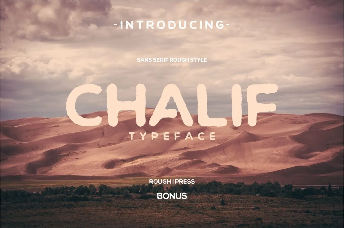 Chalif Typeface
