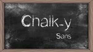 Chalk-y Sans Font › Fontesk
