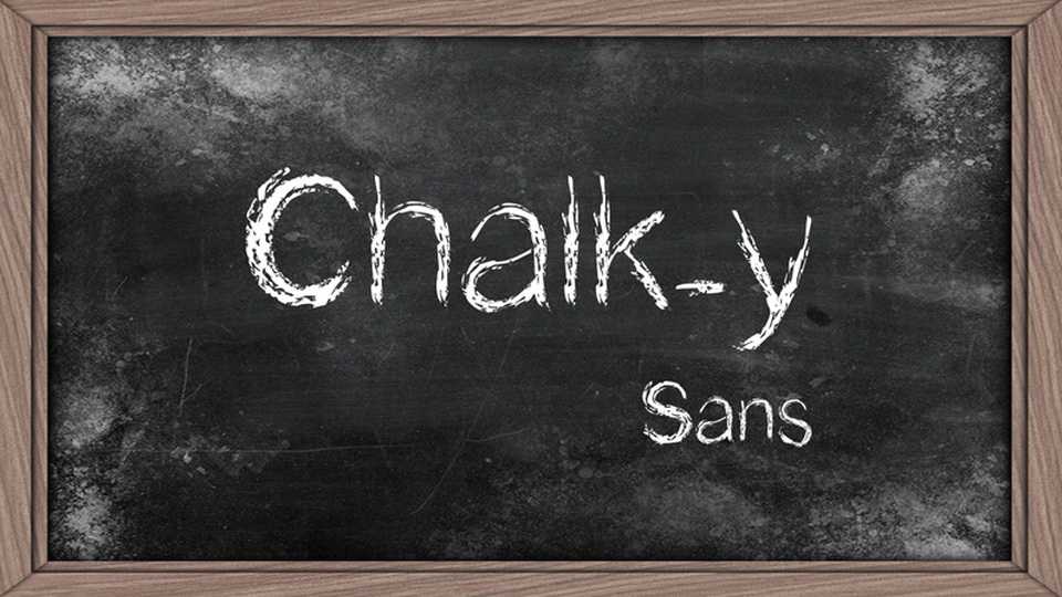 Chalk-y Sans Font › Fontesk