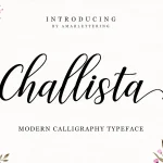 Challista Script Font