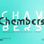 Chambers Display Font