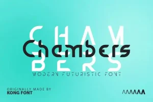 Chambers Display Font