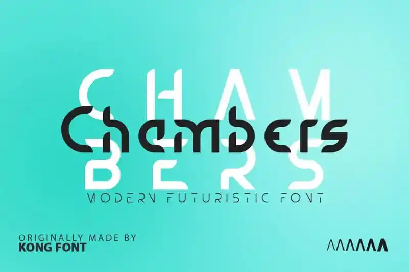 Chambers Display Font