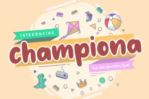 Championa Fun Handwritten Font