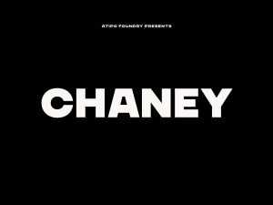 Chaney Sans Font