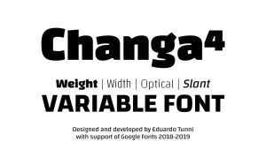 Changa Font Family › Fontesk