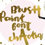 Chaotiq Modern Paint Brush Font