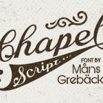 Chapel Script Font