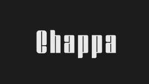 Chappa Font › Fontesk