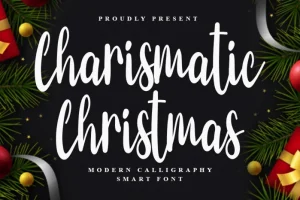 Charismatic Christmas Script Font