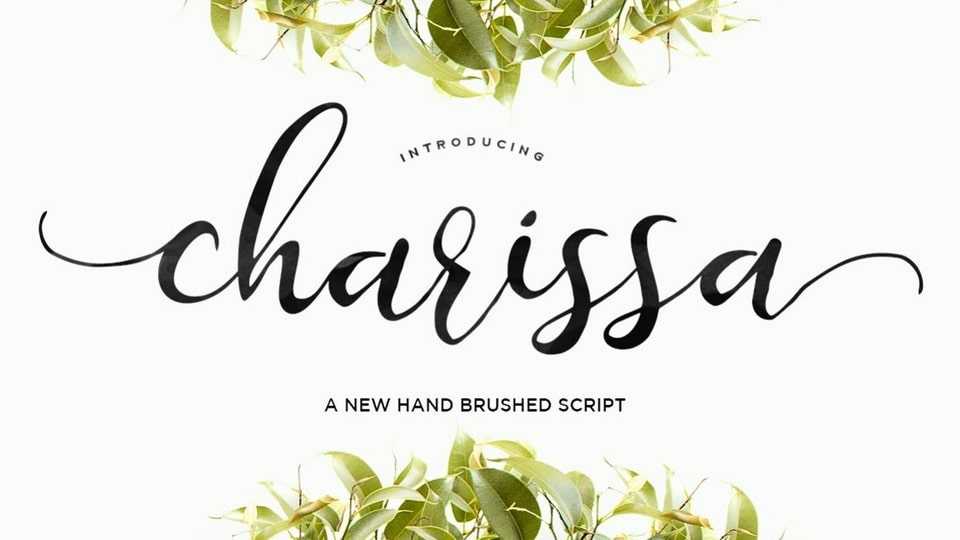 Charissa Script Font › Fontesk