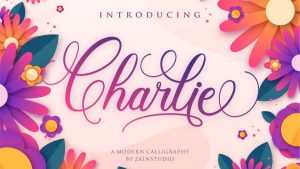 Charlie Script Font › Fontesk