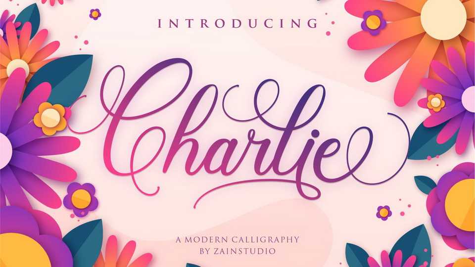 Charlie Script Font › Fontesk