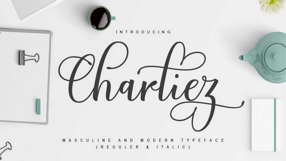 Charliez Script Font › Fontesk