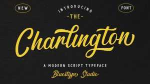 Charlington Script Font › Fontesk
