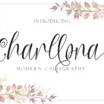 Charllona Calligraphy Font