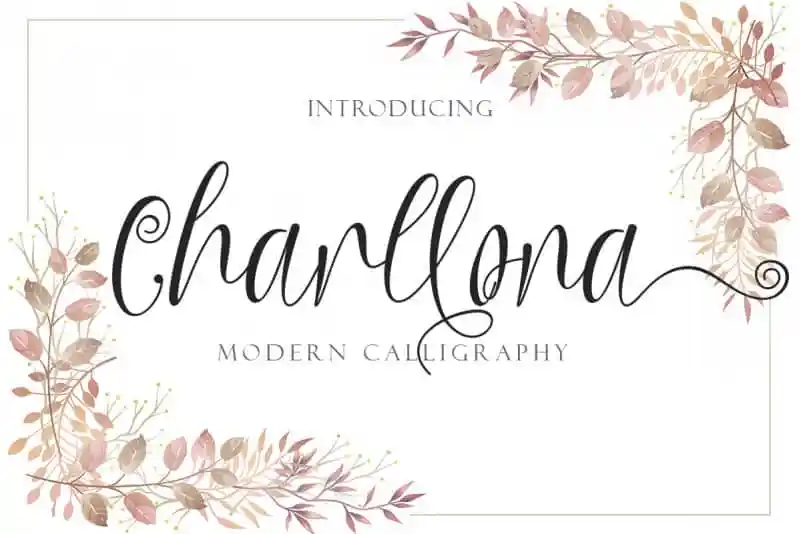 Charllona Calligraphy Font
