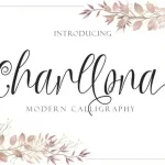 Charllona Calligraphy Font
