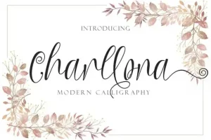 Charllona Calligraphy Font
