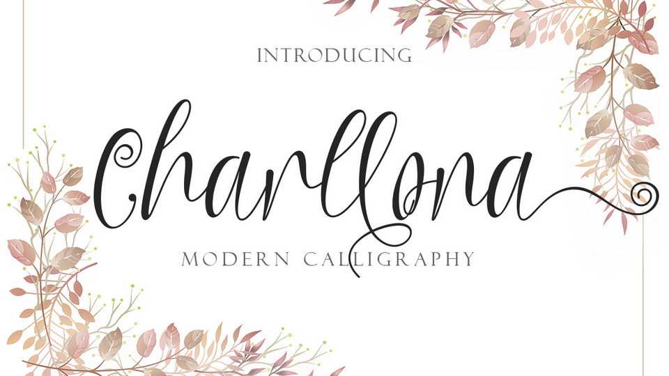 Charllona Script Font › Fontesk