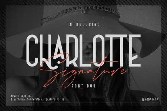 Charlotte Display Font Duo