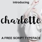 Charlotte Script Font - Fonte Grátis Charlotte Script Font