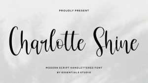Charlotte Shine Font › Fontesk